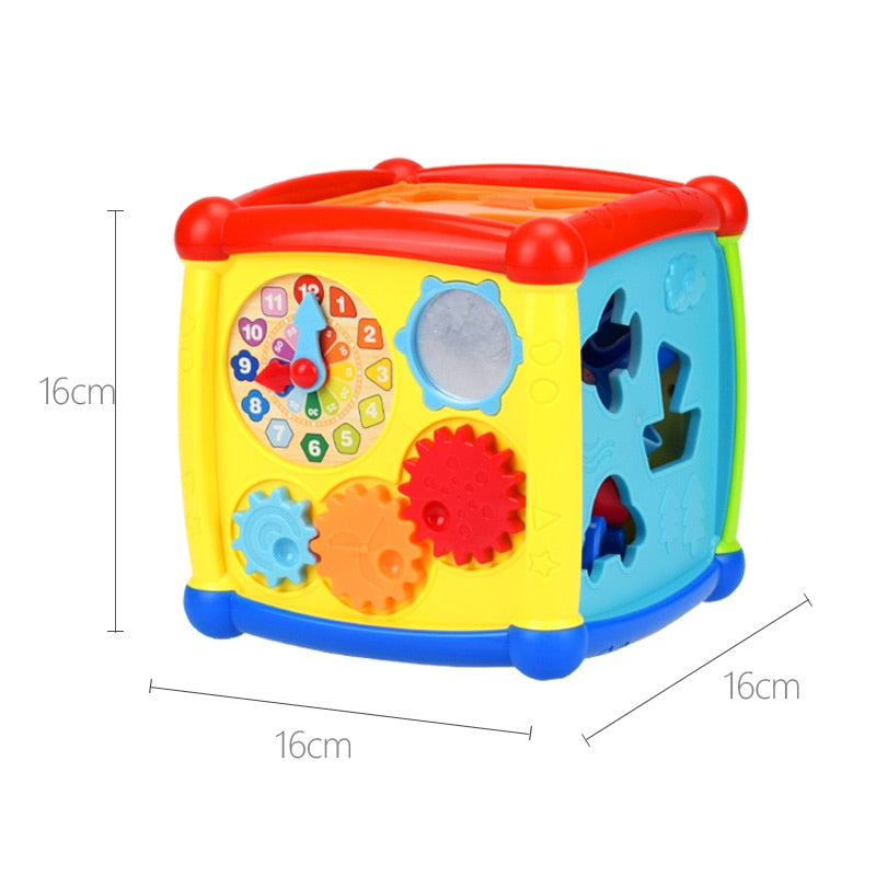 montessori-musical-learning-cube-Montessori Educational Toy