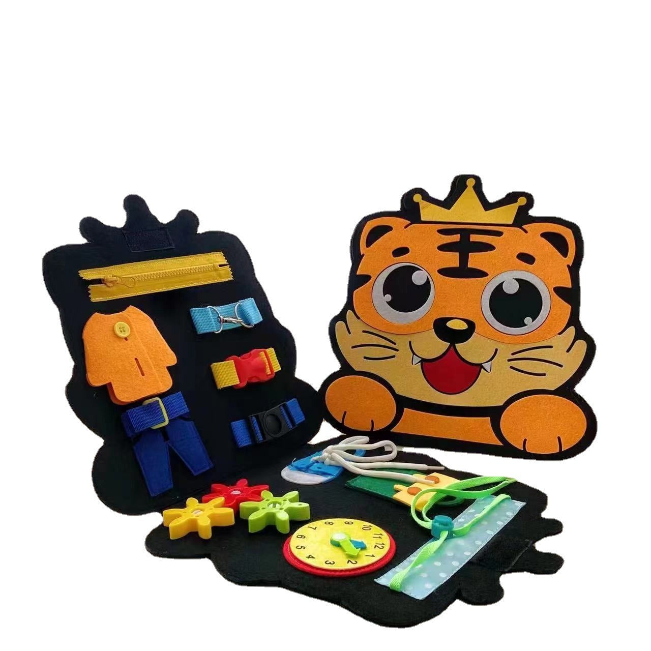 montessori-felt-learning-board-Montessori Educational Toy