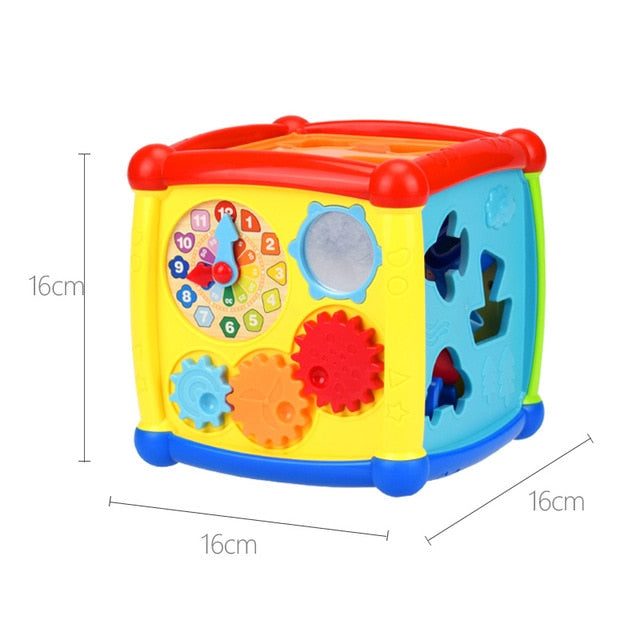 montessori-musical-learning-cube-Montessori Educational Toy