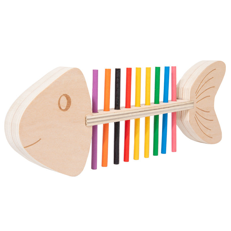 montessori-fishbone-fine-motor-toy-Montessori Educational Toy