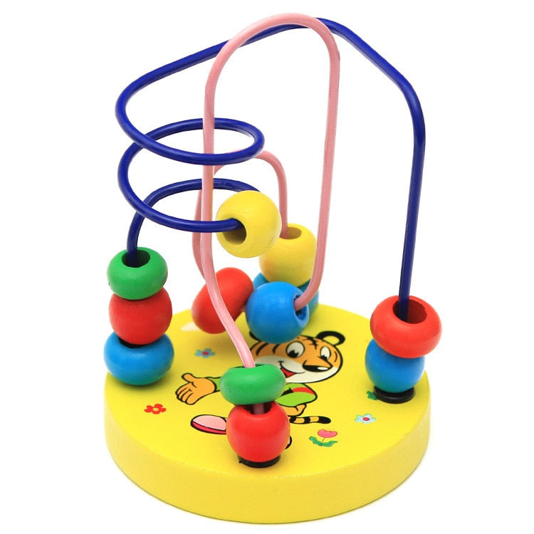 montessori-animal-bead-rattle-Montessori Educational Toy
