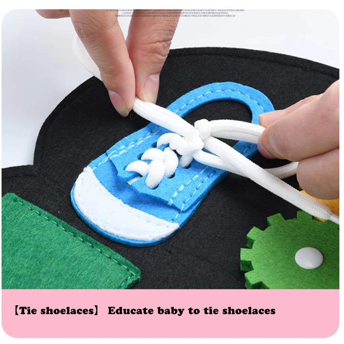 montessori-felt-learning-board-Montessori Educational Toy