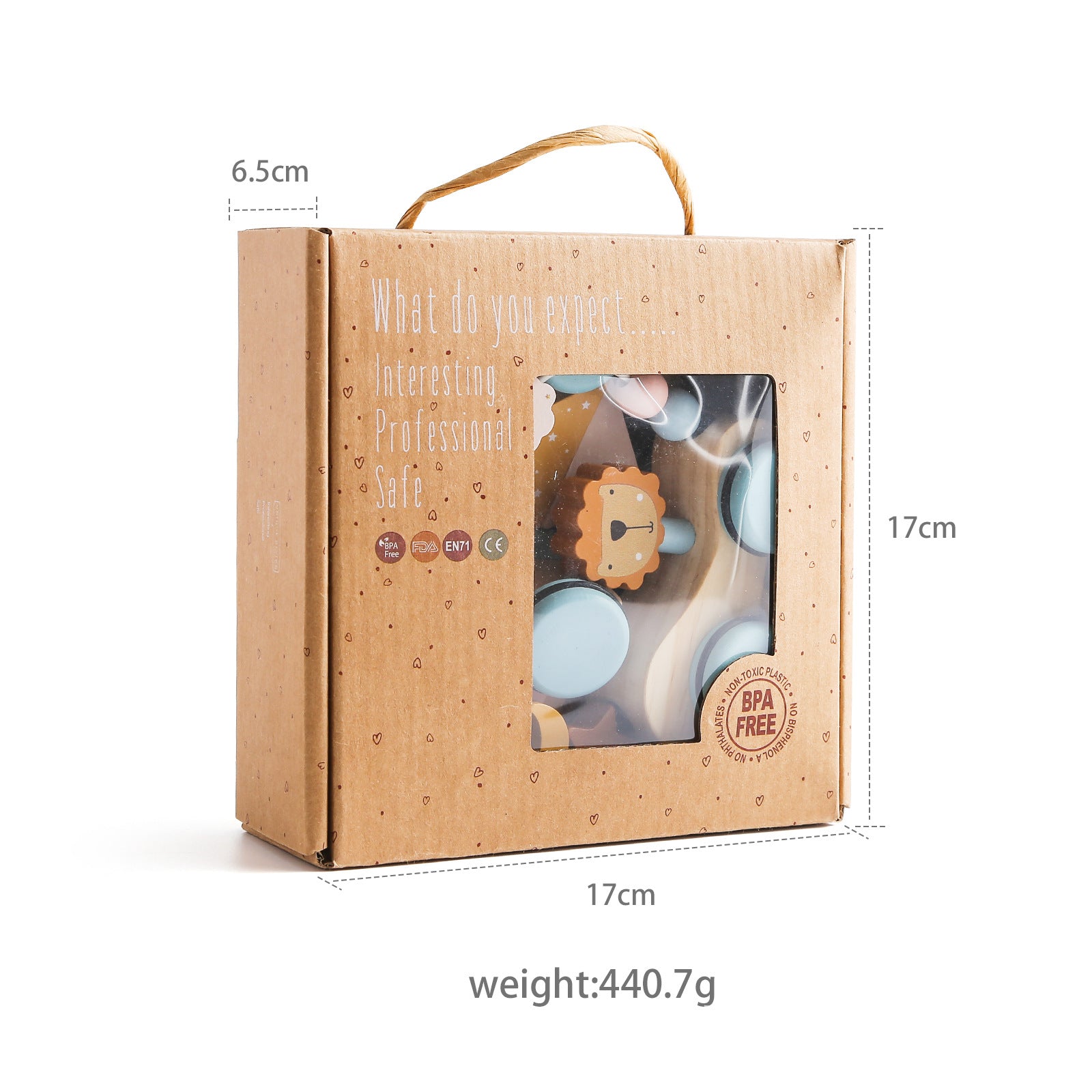 montessori-wooden-train-birthday-toy-Montessori Educational Toy