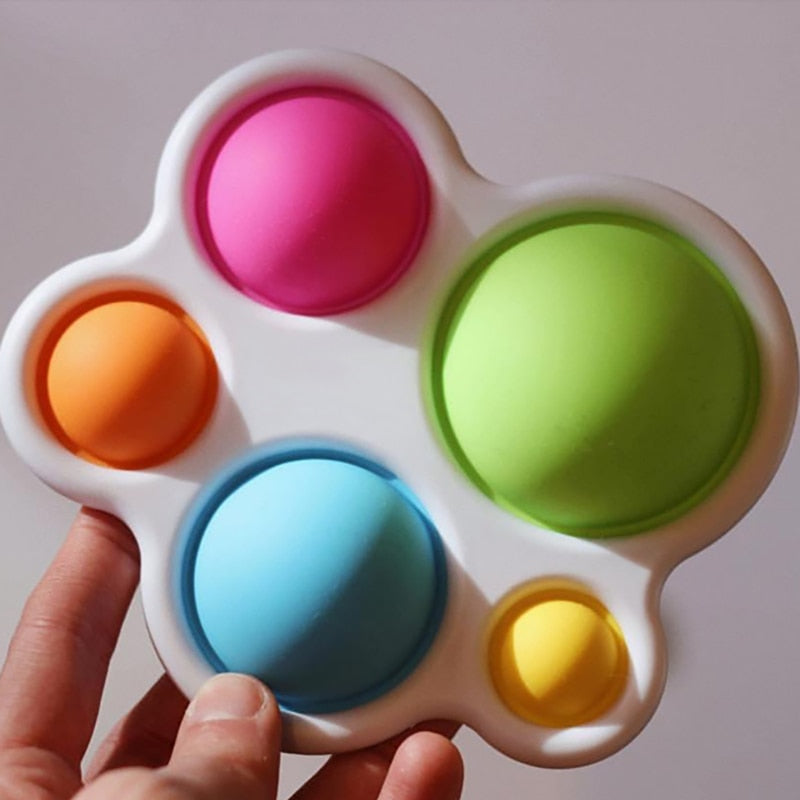 montessori-baby-rattle-puzzle-board-Montessori Educational Toy