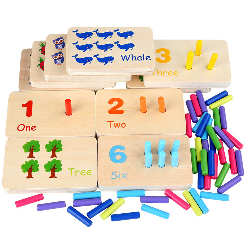 montessori-math-learning-board-Montessori Educational Toy