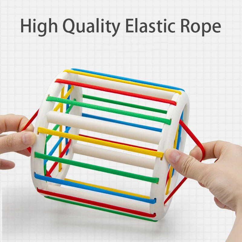 montessori-shape-sorting-cube-Montessori Educational Toy
