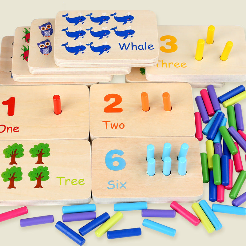 montessori-math-learning-board-Montessori Educational Toy