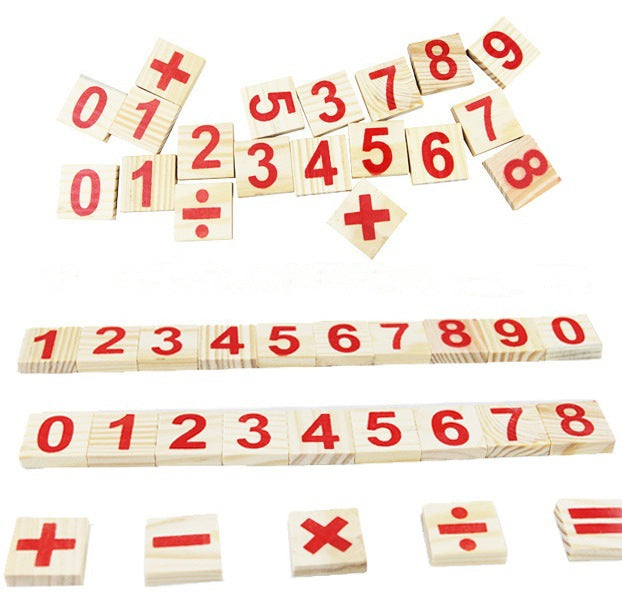 montessori-counting-sticks-Montessori Educational Toy