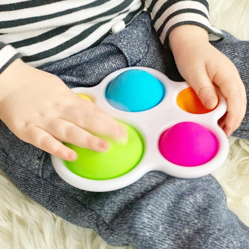montessori-baby-rattle-puzzle-board-Montessori Educational Toy
