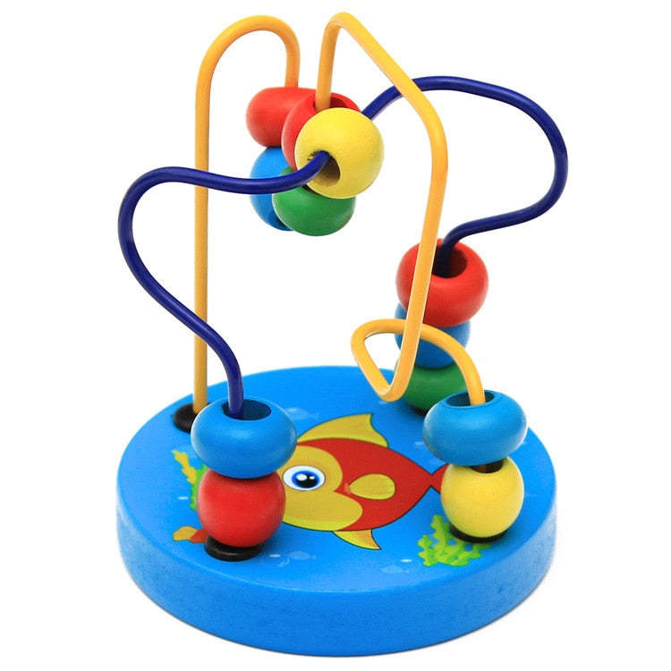 montessori-animal-bead-rattle-Montessori Educational Toy