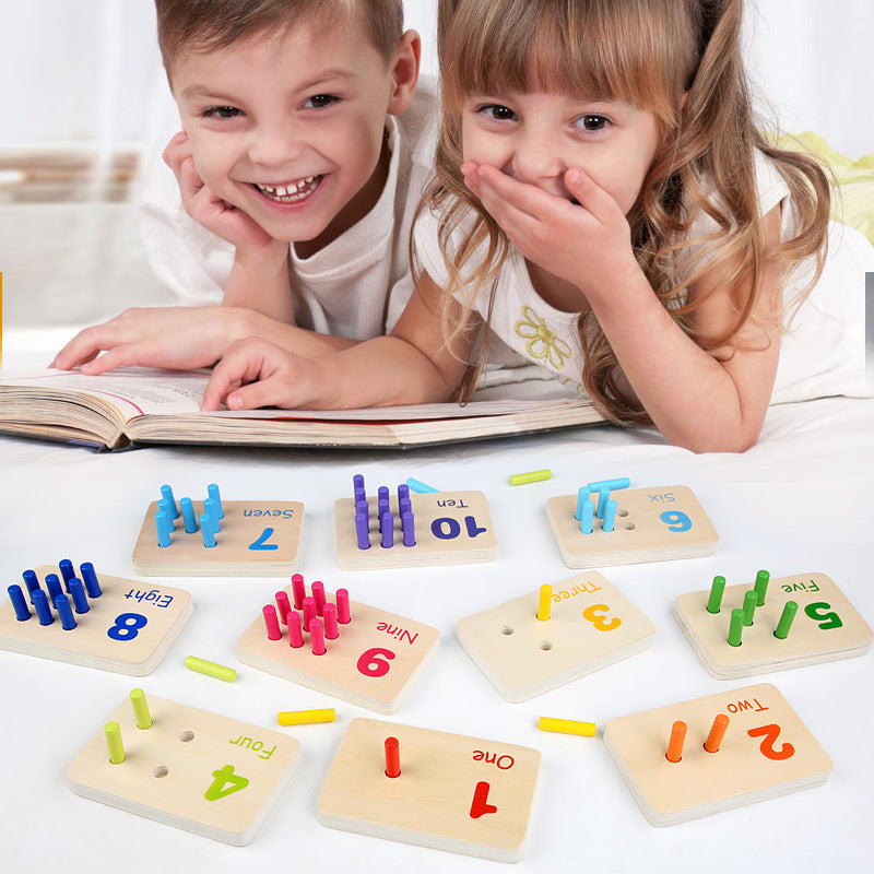montessori-math-learning-board-Montessori Educational Toy