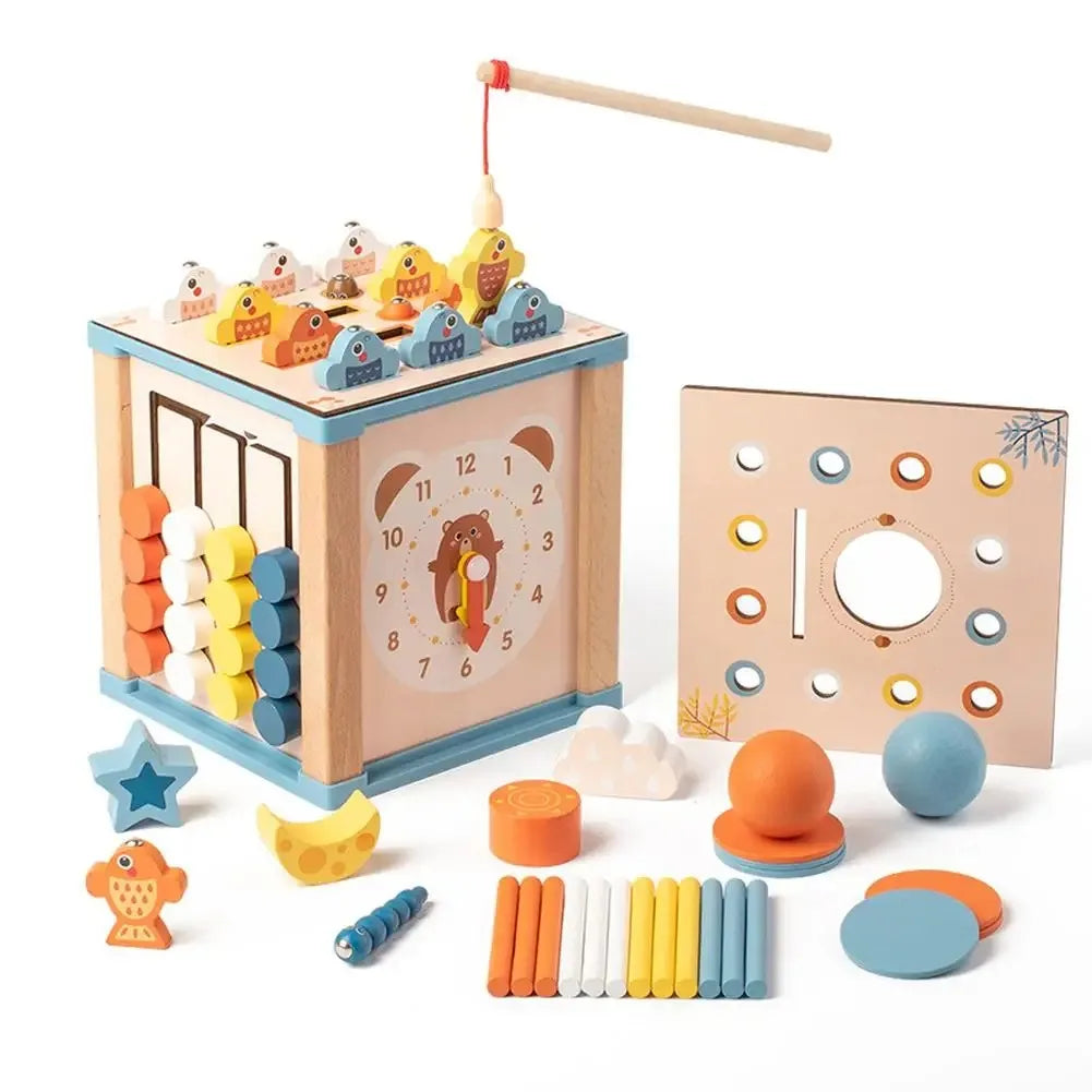 montessori-busy-box-Montessori Educational Toy