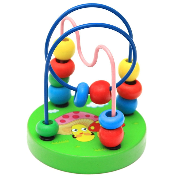 montessori-animal-bead-rattle-Montessori Educational Toy