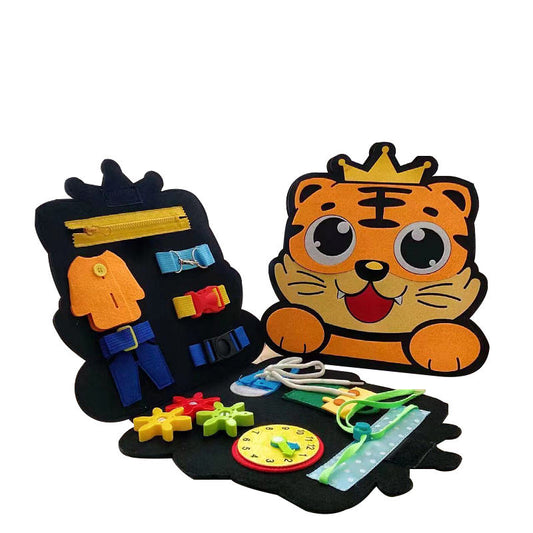 montessori-felt-learning-board-Montessori Educational Toy