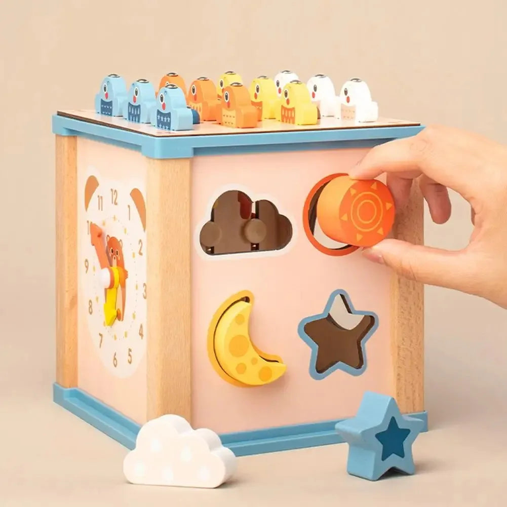 montessori-busy-box-Montessori Educational Toy